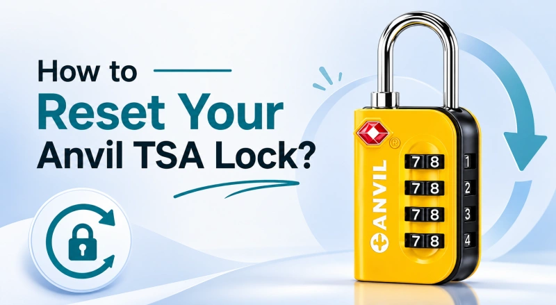 How to Reset Your Anvil TSA Lock？
