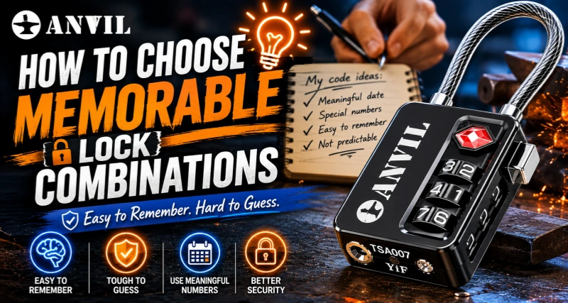 How to choose (and remember) memorable lock combinations