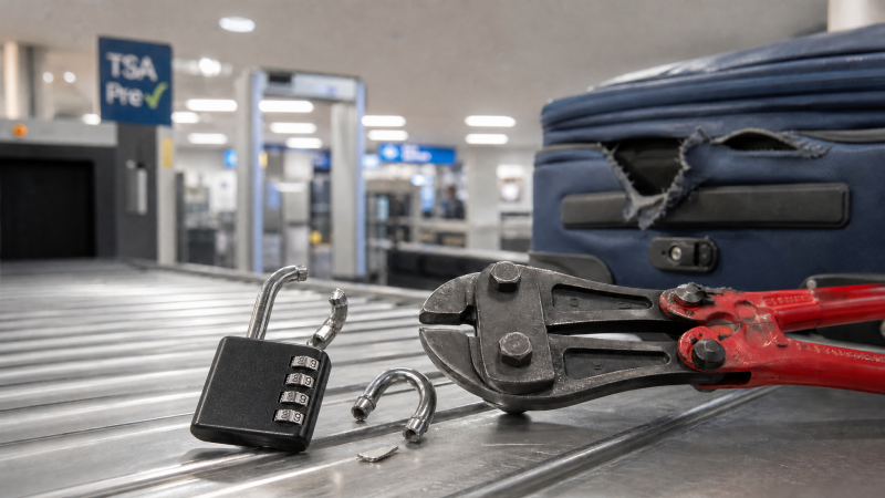 Why Did Airport Security Cut My Luggage Lock?